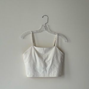 Girlfriend Collective Devon Compressive Cami in Ivory